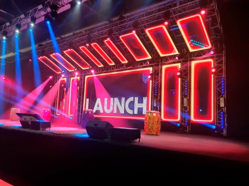 Прокатный LED экран для Romax Videogroup
